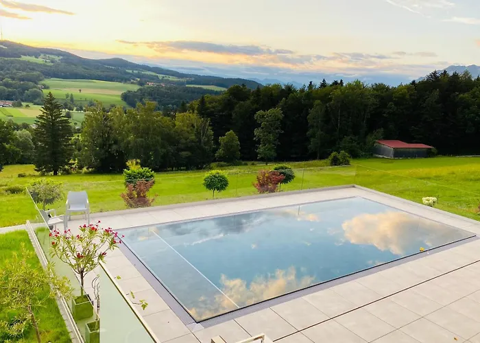 Haus Vogl - Mit Priv. Sauna Und Traumhaften Salzwasser-pool Lägenhet Anger