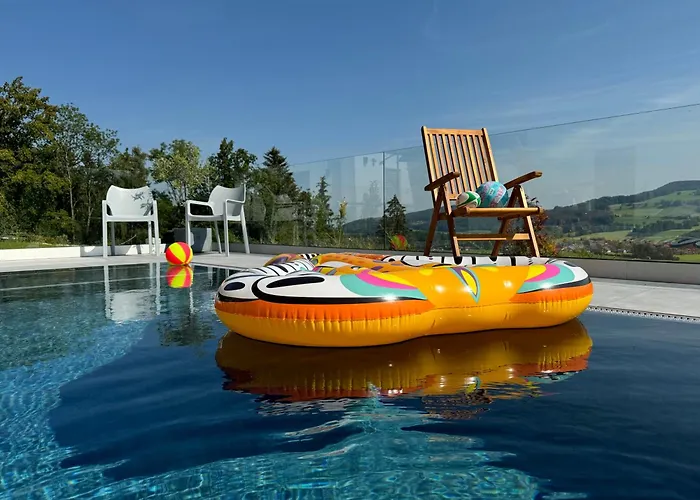 Haus Vogl - Mit Priv. Sauna Und Traumhaften Salzwasser-pool Lägenhet