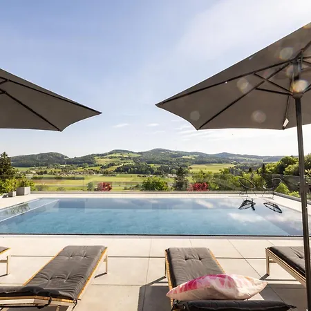 Haus Vogl - Mit Privater Sauna Und Beheizten Salzwasser Pool In Panoramalage * Anger